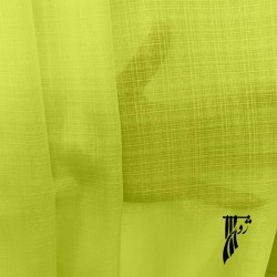 پرده آماده پانچ, حریرکتان، سبز لیمویی روشن یا لایم گرین نئونی (neon lime green)